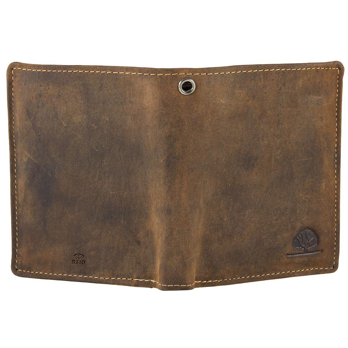 Greenburry Vintage Portamonete VII Portamonete Pelle 10 cm