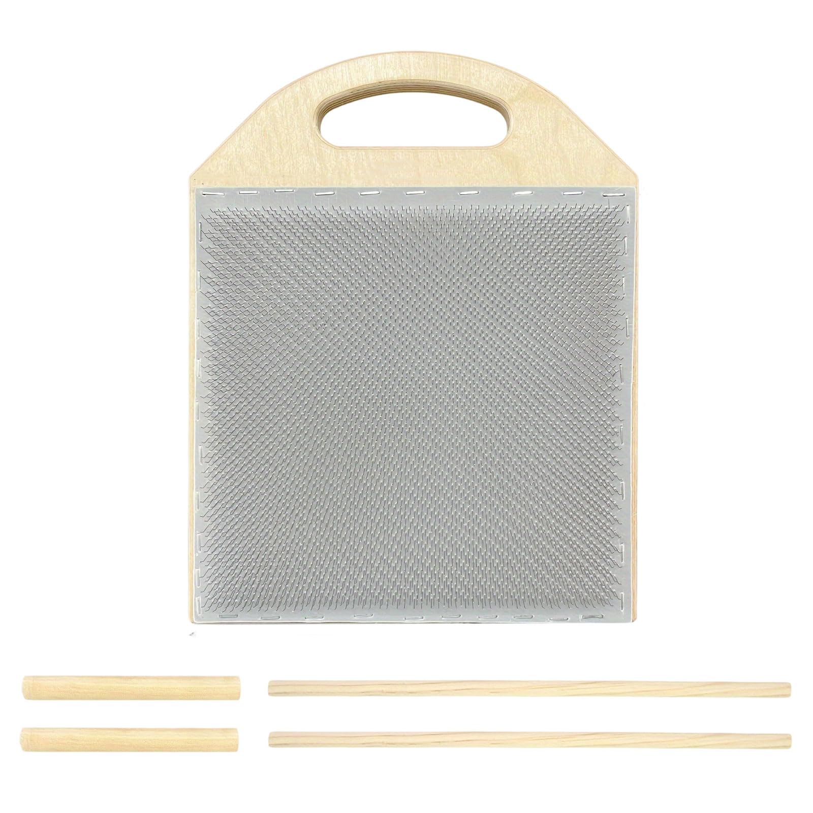 Wollmischbrett, Kardierpinsel-Set mit Stahlstift, Fasermischbrett, gefilzter Wollkarder für einfaches Mischen von Fasern bei Bastelprojekten