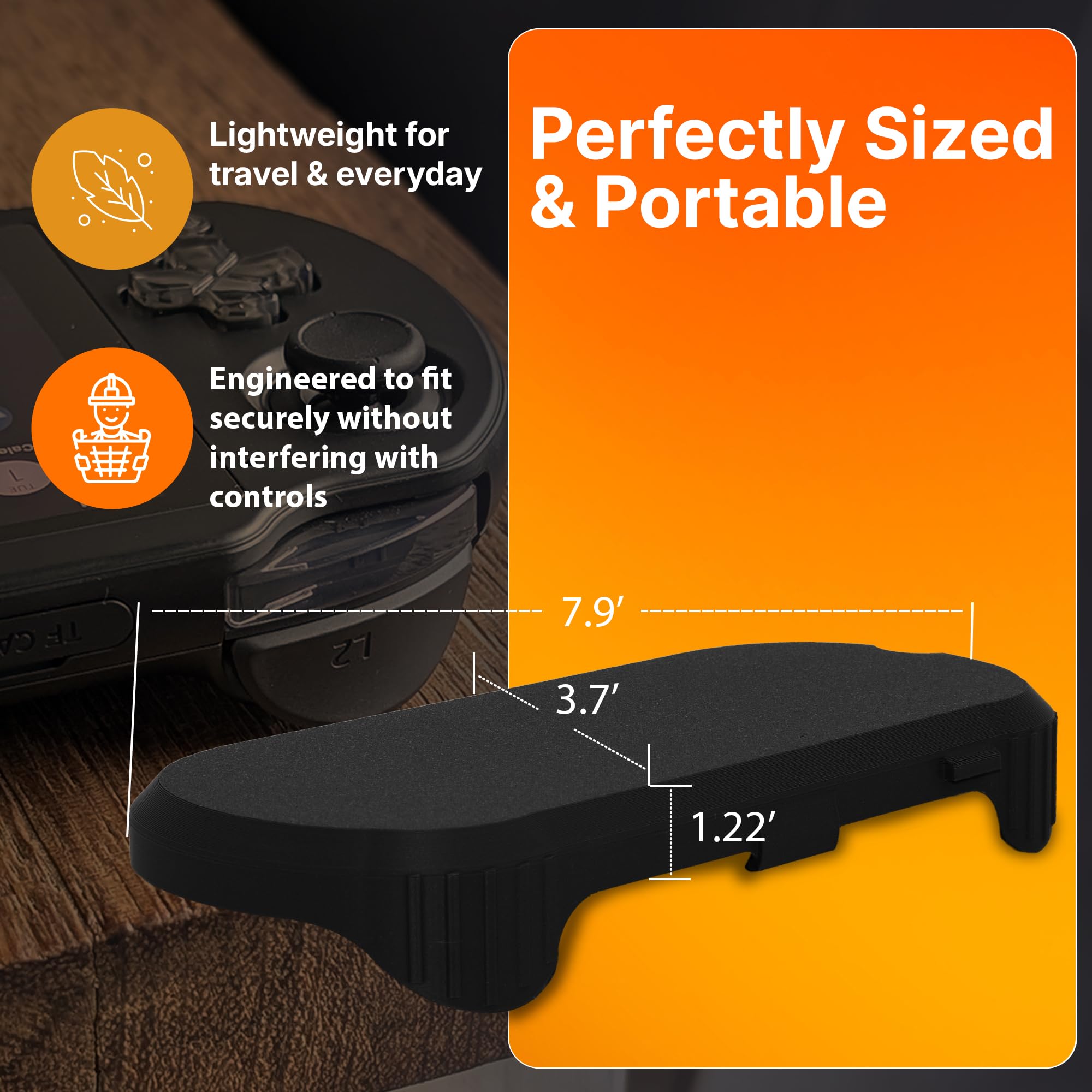 SplashNColor Display Stand Compatible With Nintendo Gamecube - Corner Console One - View #7