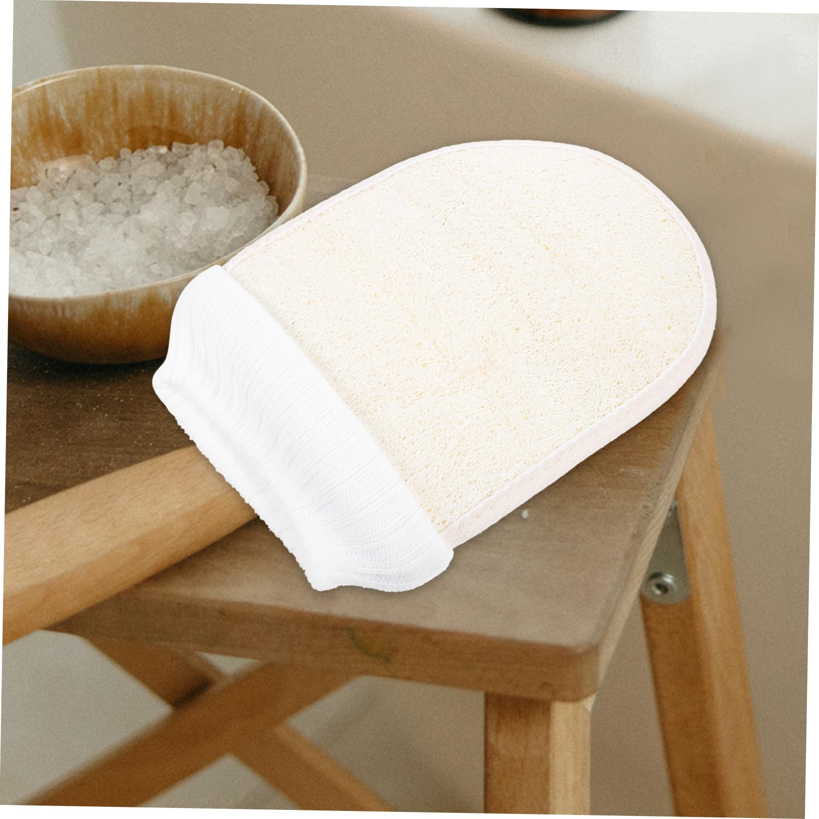 Healeved 6pezzi Guanto Esfoliante Per Bagno Guanto Scrub Per Corpo Luffa Rimuove Cellule Morte Massaggio Spa Per Uomini e Donne