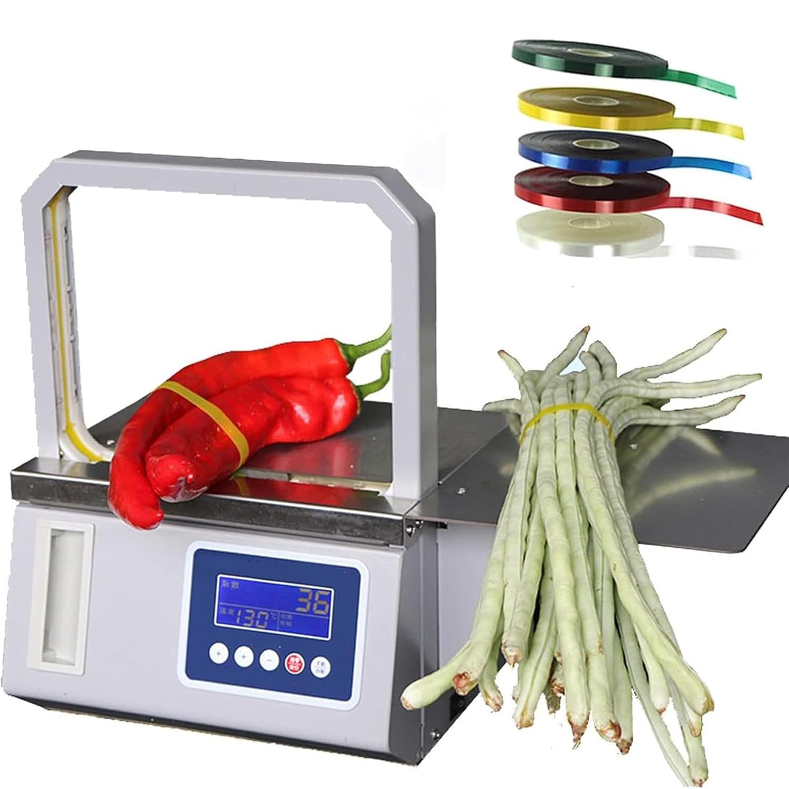 DUXMM New model Supermarket Vegetable Bundling Machine 8.6 * 6.6in