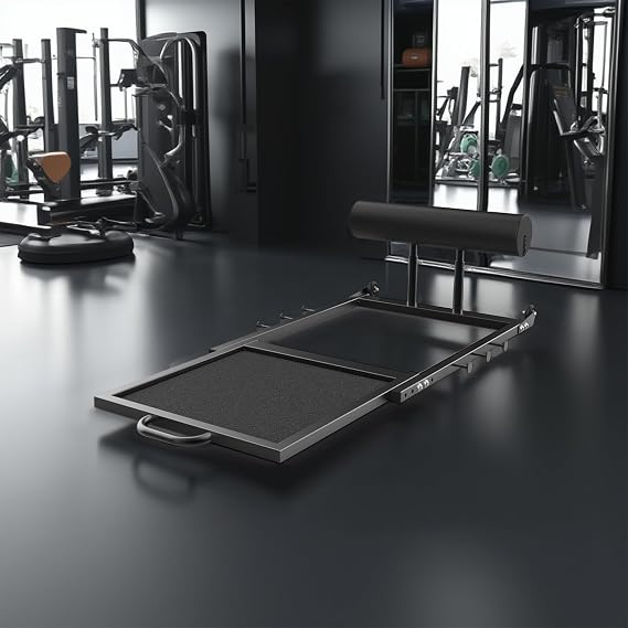 Hip Thrust Machine with Adjustable Resistance Glute Workout Equipment for Home Gym, Deep Squat & Multipurpose Glute Trainer Bench for Booty & Core Strength Training