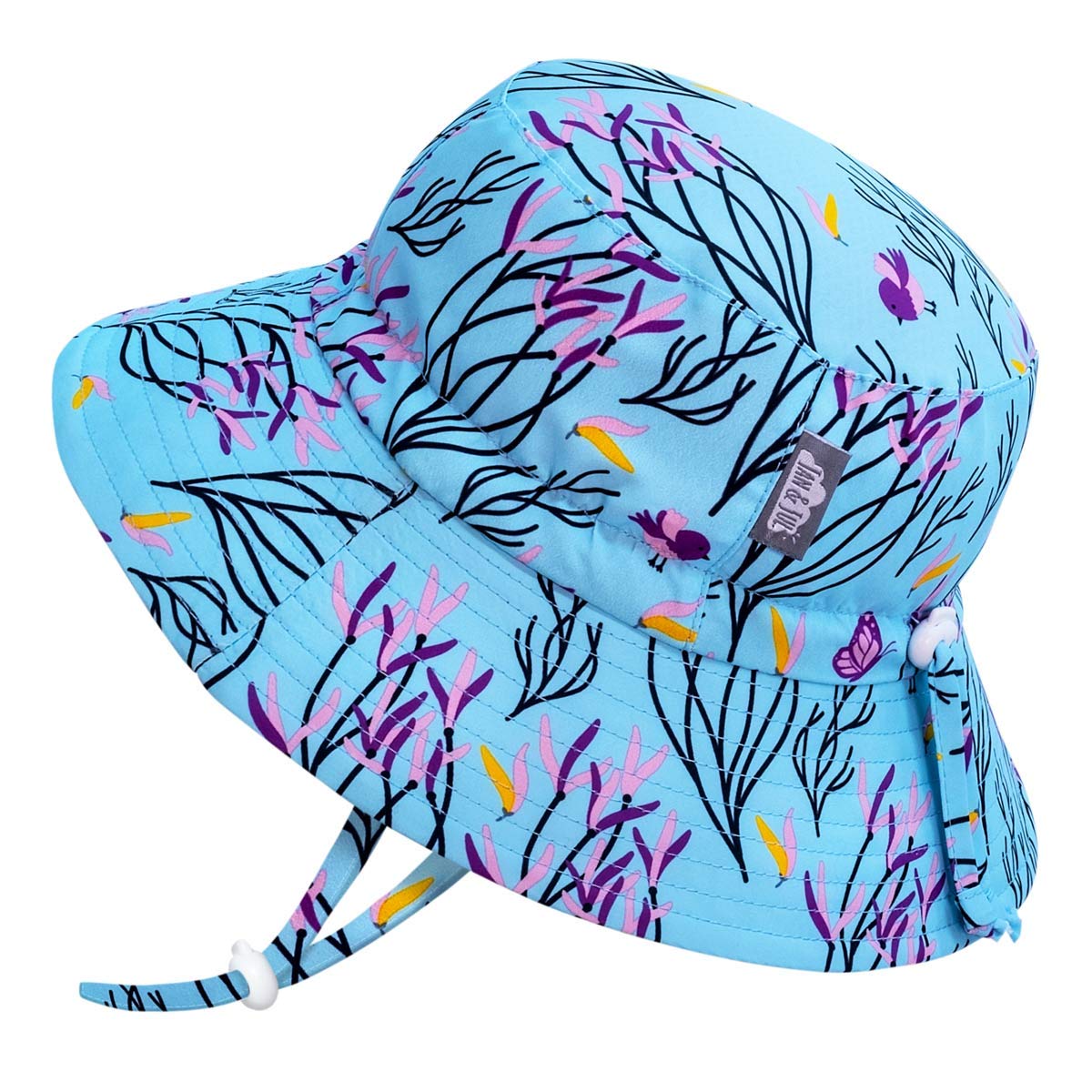 JAN &amp; JUL Kids' Quick Dry Beach Bucket Sun-Hat for Swimming