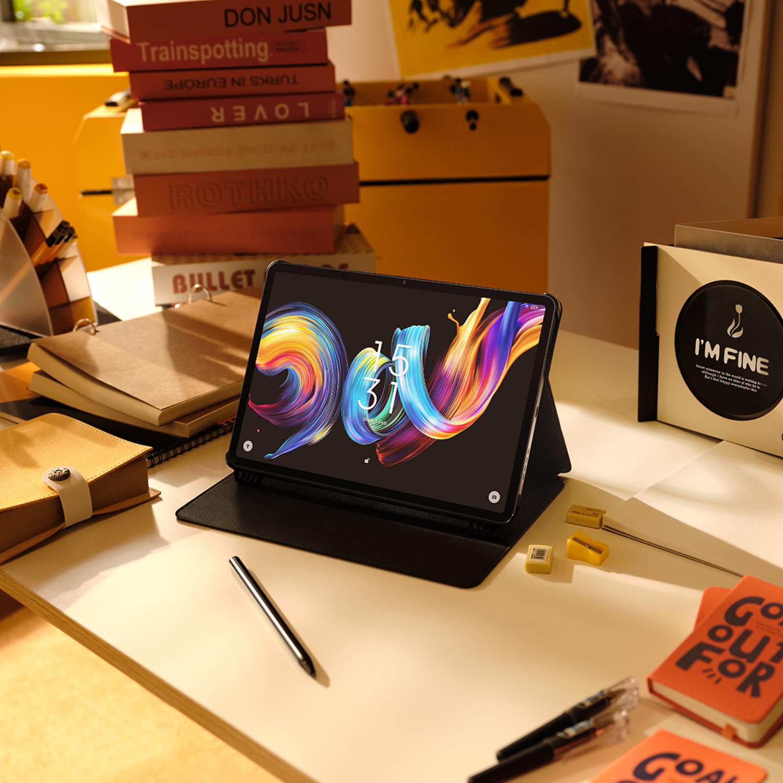 TCL NXTPAPER 11 Plus Tablet, Display NXTPAPER 4.0 da 11,5" 2.2K, AI Integrata, 256GB ROM, Espansione RAM 8GB + 8GB, Batteria da 8000mAh, Ricarica Rapida, Android 15, Grigio Scuro