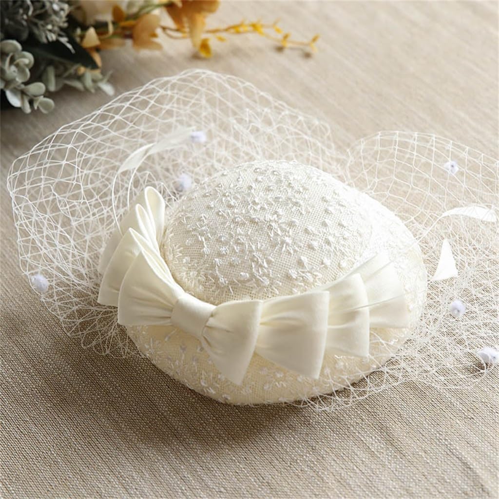 Chapeau de banquet chic pour coiffure de mariage et grand événement habillé