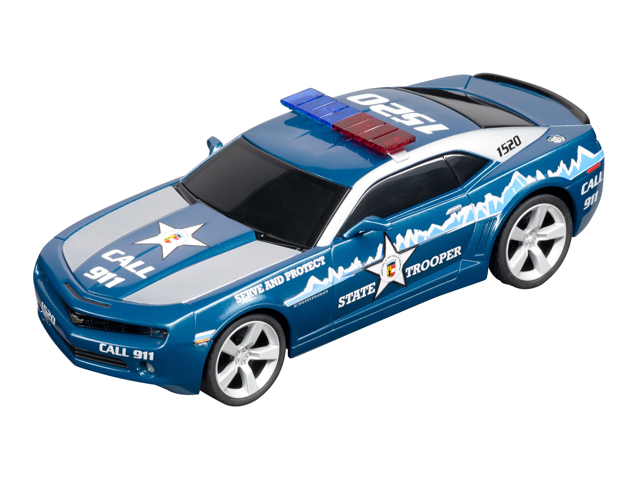 Carrera 20027670 Evolution Slot Car Chevrolet Camaro State Trooper, wielokolorowe