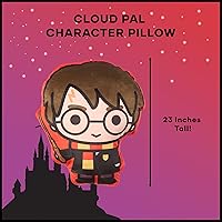 Vista 4 de Northwest Harry Potter Cloud Pal - Almohada de personaje, 23 pulgadas, Chibi Harry