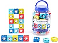 Vista 1 de Educational Insights Number BubbleBrix - Toddler Learning Toys, Learn Numbers, Fidget Popper Learning Toys, Gift for Kids Ages 3+