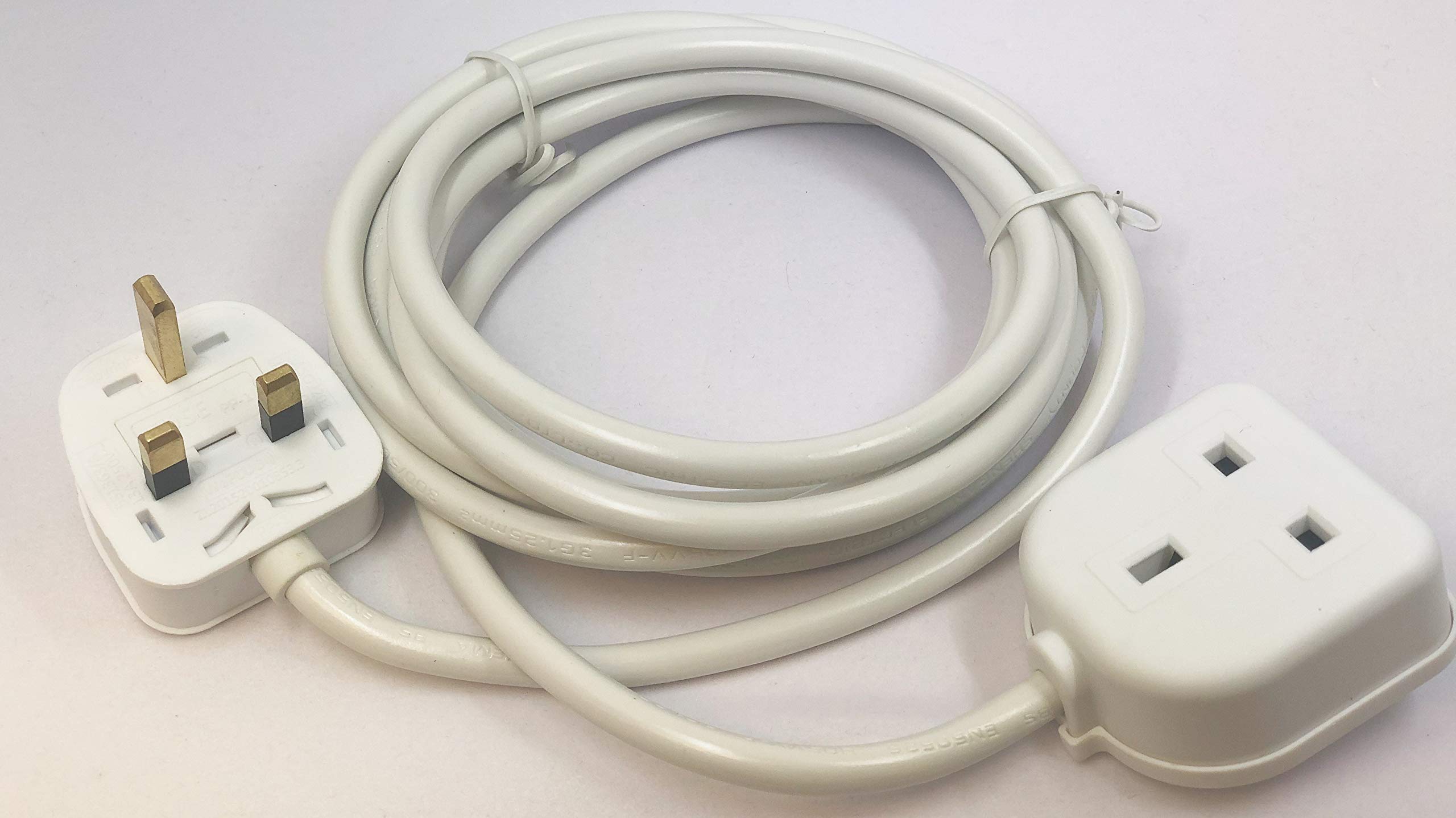 1 Way 3 Metre Extension Lead, 13 Amp 240 V AC