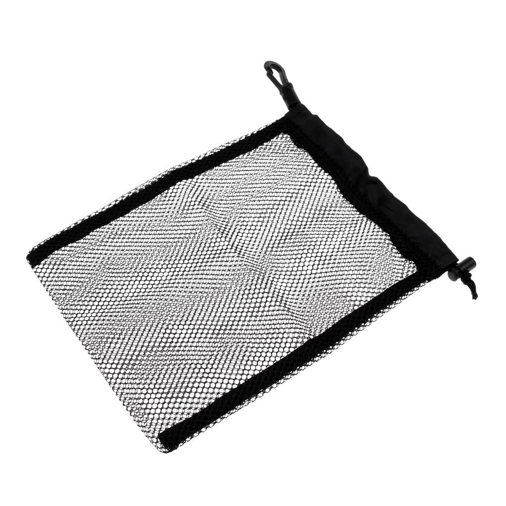 Mesh Drawstring Bag for Diving Gear Fins Mask Swim Scuba Snorkeling 9"x6.5"-picture-15