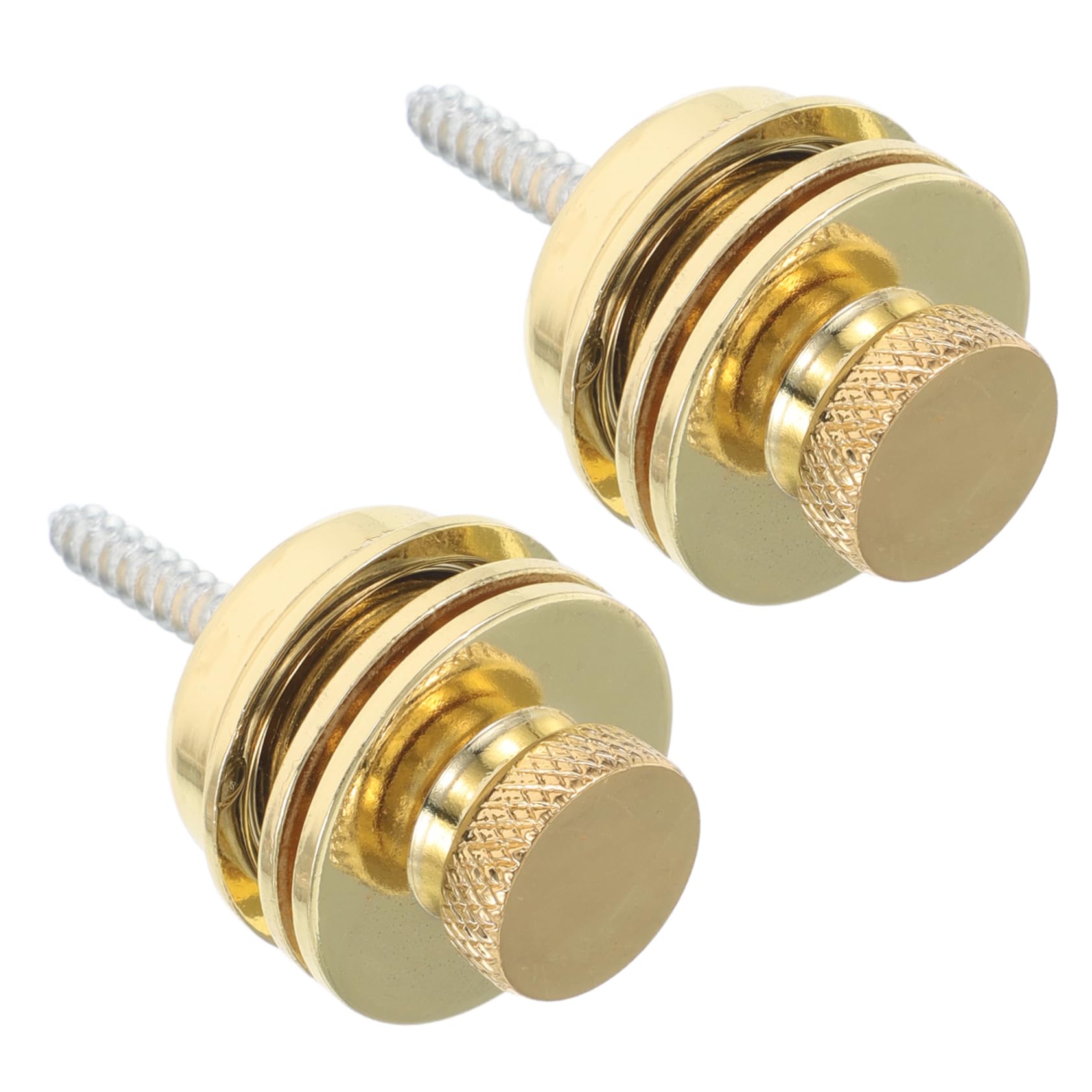 LIFKOME Musical Instrument Parts Guitar Strap Locks Strap Lock Retainer System Guitar Strap Lock Buttons for Guitars