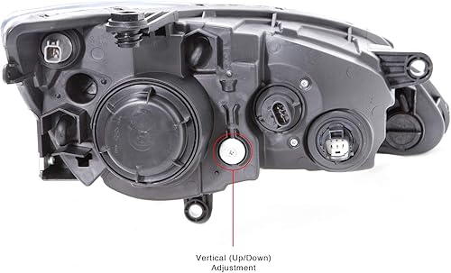 Miniatura 2 de HEADLIGHTSDEPOT Faro delantero compatible con Chrysler 200 2011-2014 Sedan Chrome Housing Proyector halógeno incluye conjunto de faro delantero