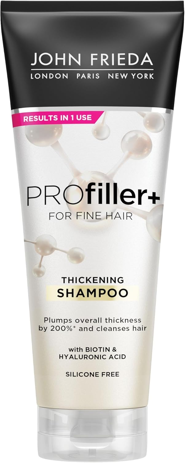 John Frieda PROfiller+ Thickening Shampoo for Thin, Fine Hair, 250ml John Frieda PROfiller+ Thickening Shampoo for Thin, Fine Hair, 250ml