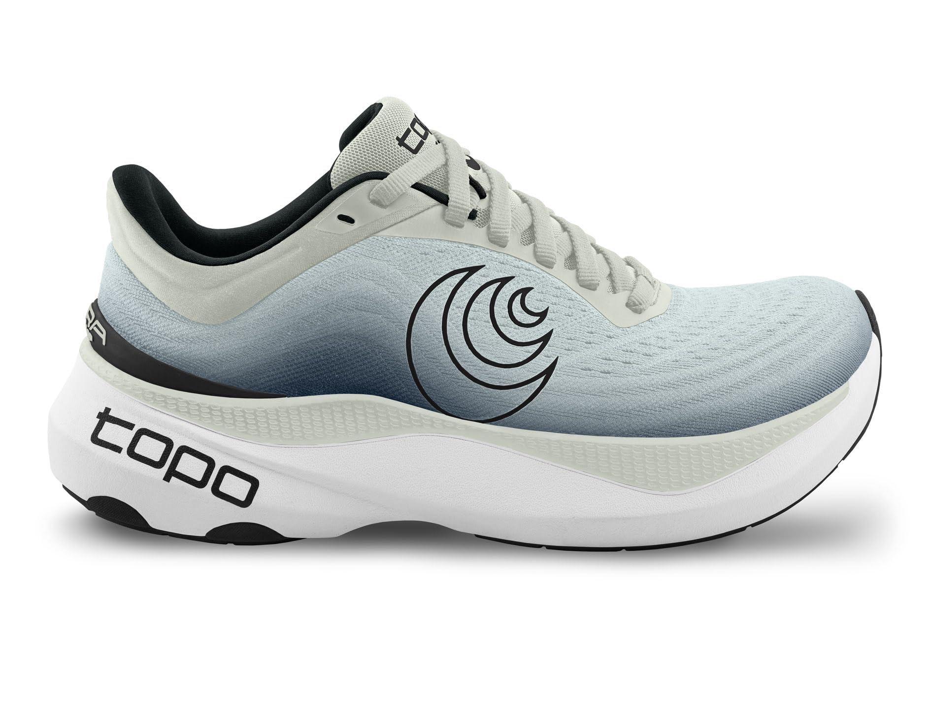 Topo Athletic Hommes Aura Chaussure De Running avec Stabilisateurs Chaussures De Running Black/Charcoal - Noir