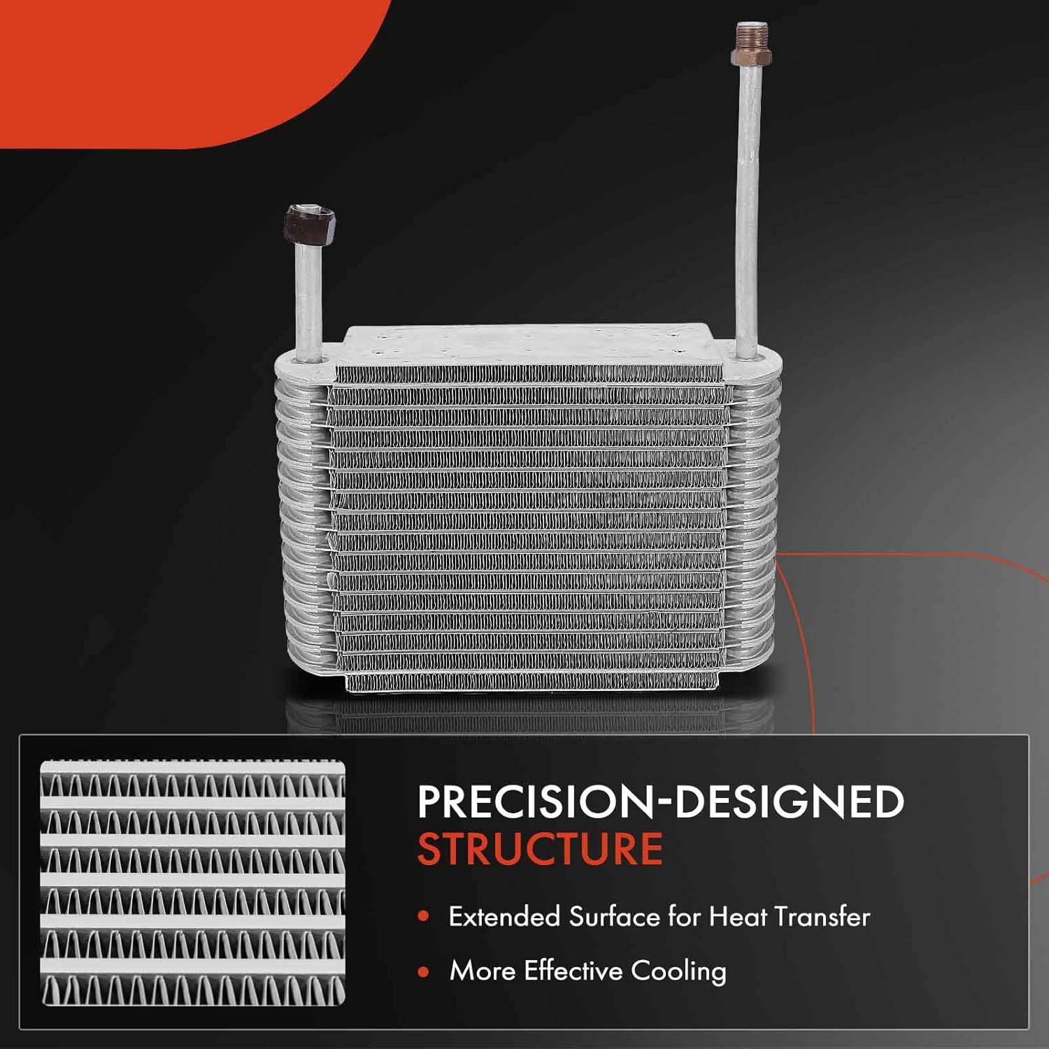 A-Premium Front AC Evaporator Core Compatible with Ford Bronco II 1984-1990, Explorer 1991-1994, Ranger 1983-1994 & Mazda B2300/B3000/B4000 1994, Navajo 1991-1994