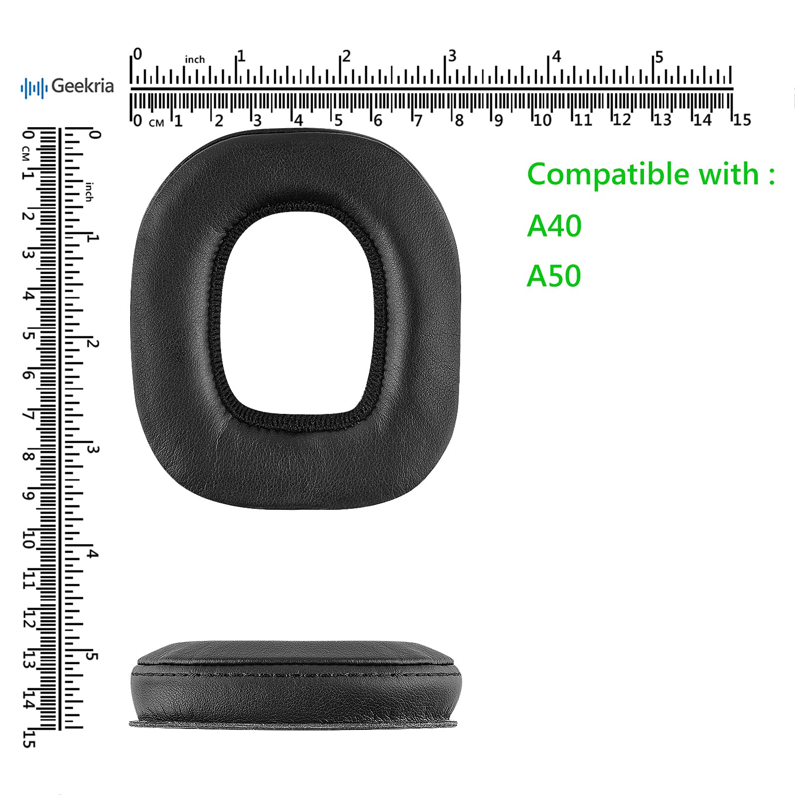 Amazon | Geekria イヤーパッド QuickFit プロテインレザー 互換性