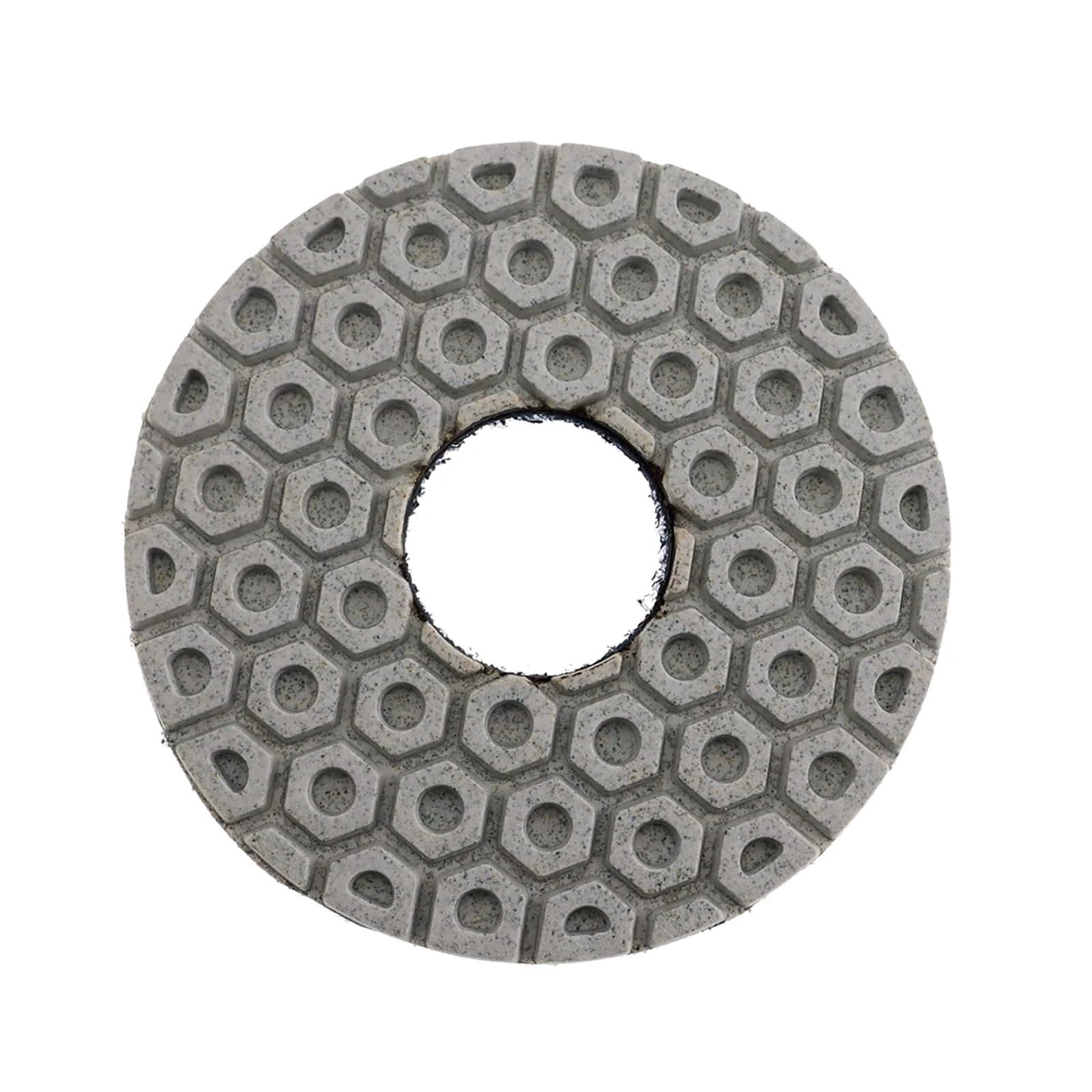 Lot de 7 disques de polissage super puissants de 125 mm (5 pouces) for le polissage à sec ou humide du granit, du marbre, de la pierre et du béton.(50_7 PCS_5 INCHES)