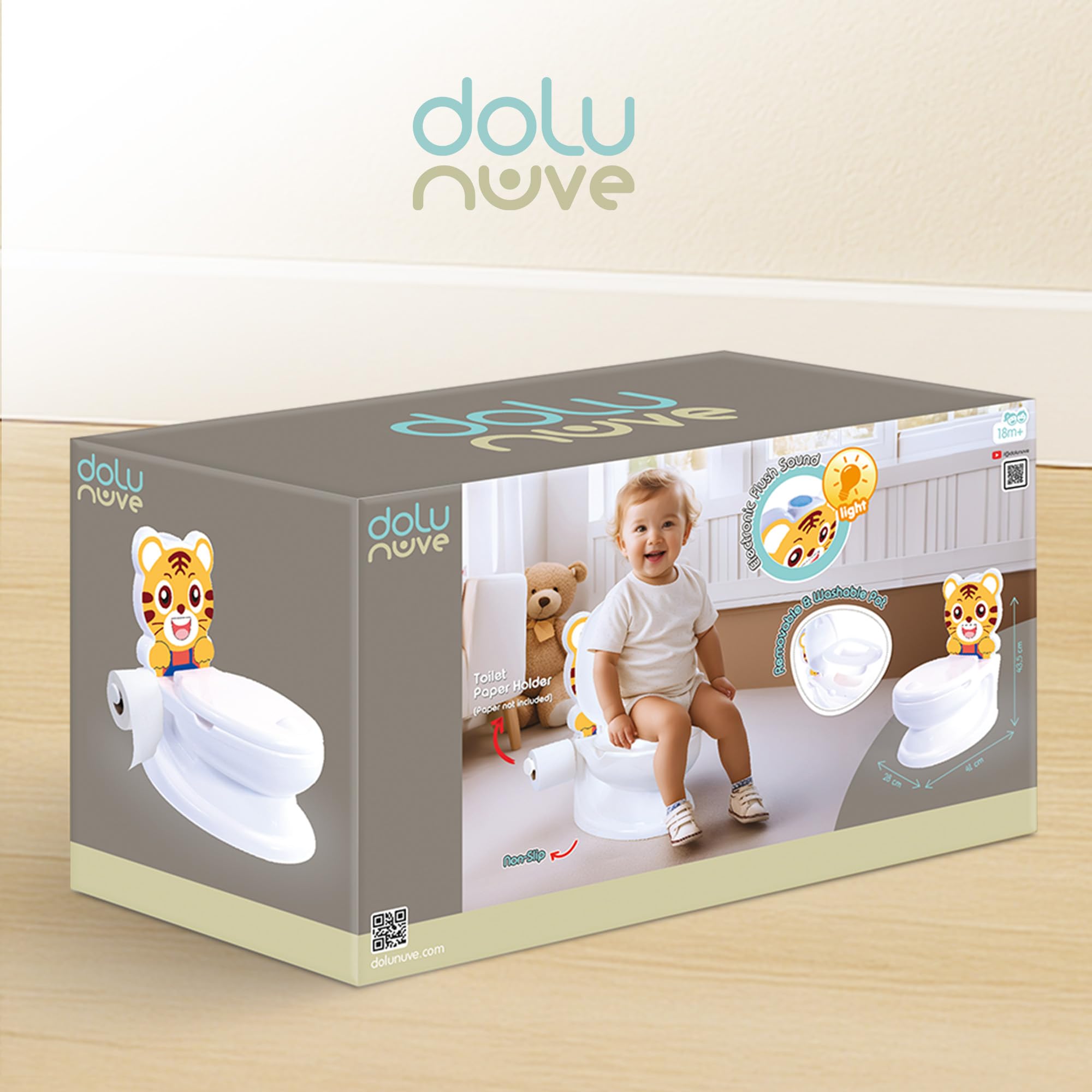 Dolu Tygrys nocnik edukacyjny 7239