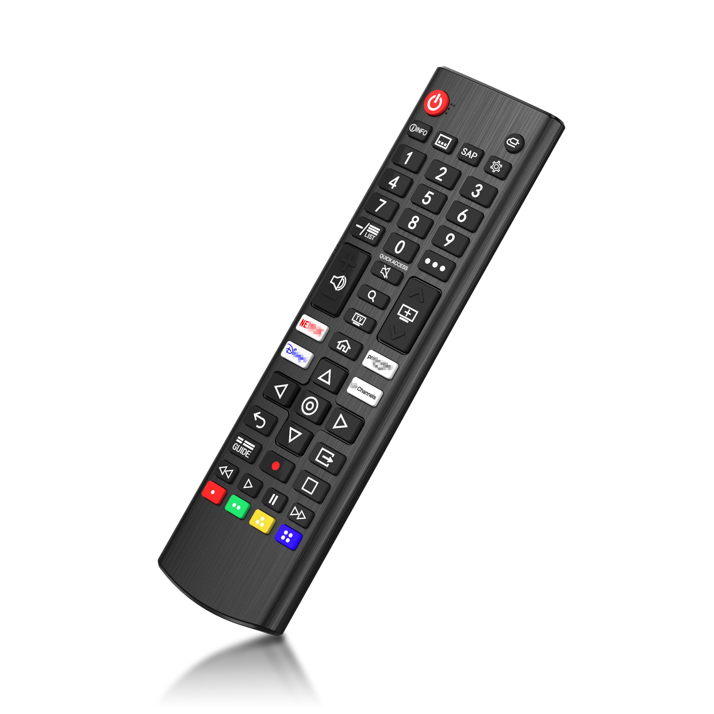 Mugust Universal Mando a Distancia para LG Smart TV,para Todos Mando LG Original AKB75095308(Sin Batería)