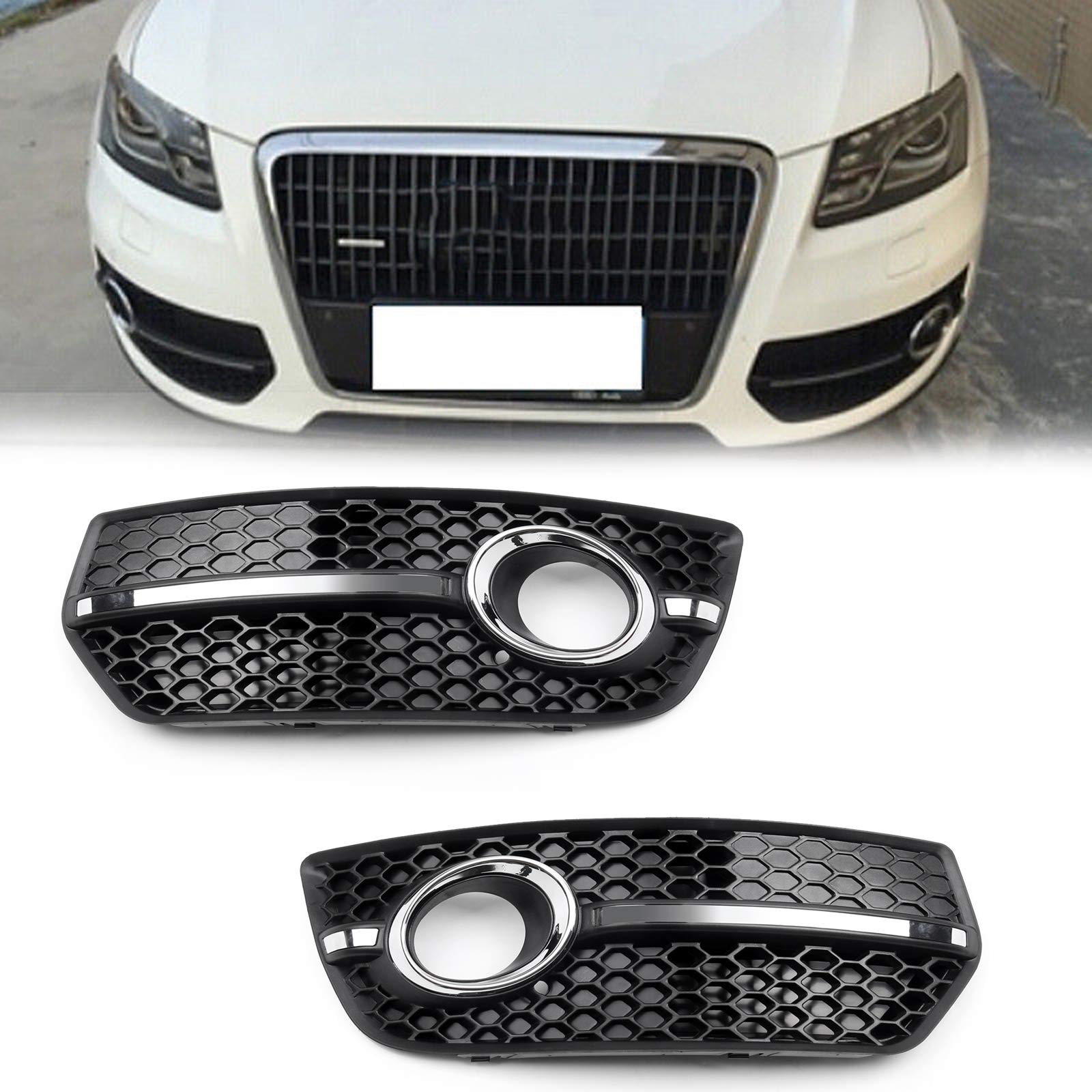 Grille De Pare-chocs Avant Gauche Pour Audi Q5 FYB FYG FY 40 TDI Hybride - Neuf, Marque EISENFELS