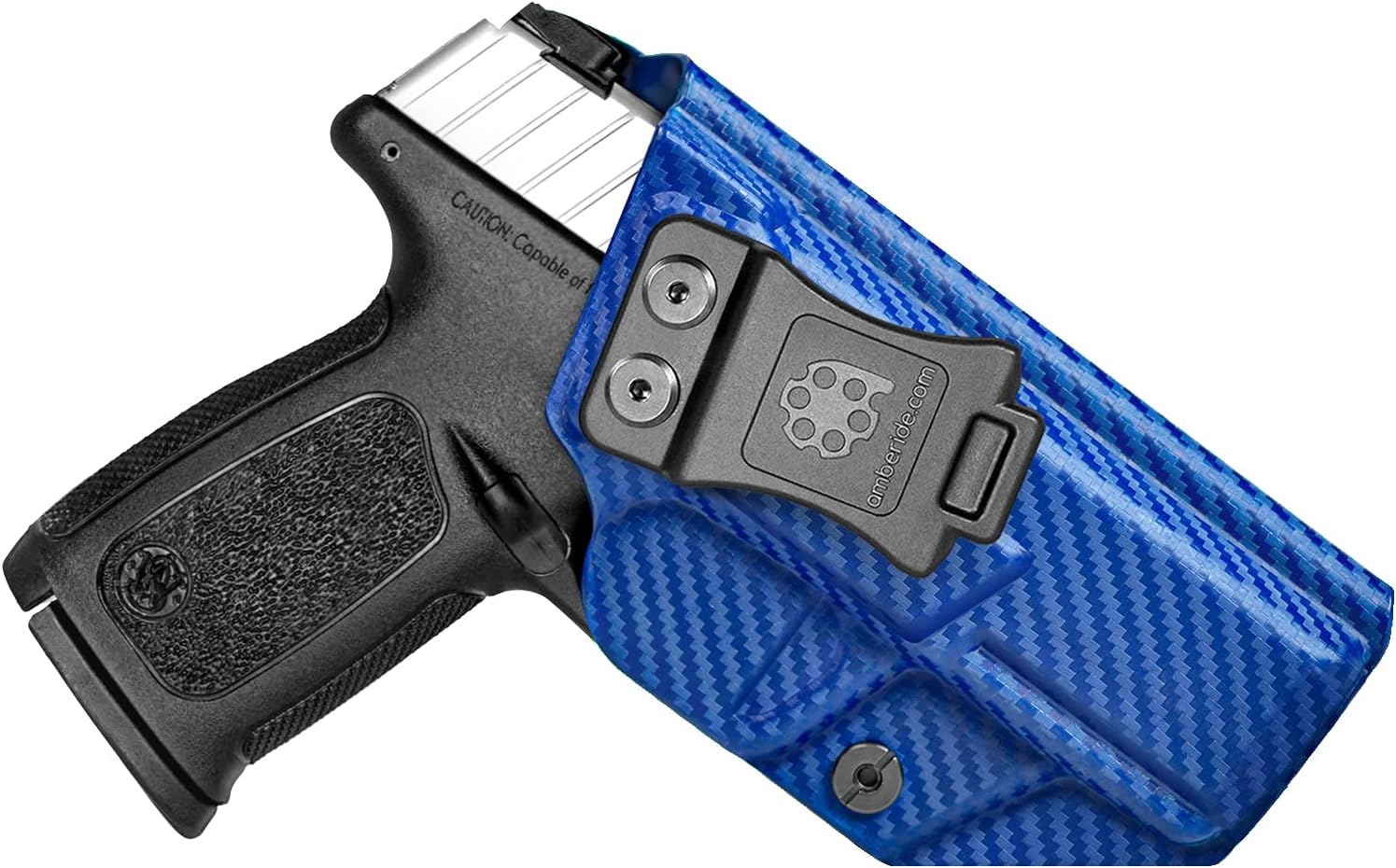 Amberide IWB Kydex Holster for H&K VP9 / VP40, Concealed Carry, No Optic/No Laser, Adjustable Cant, Posi-Click Retention, Made in USA