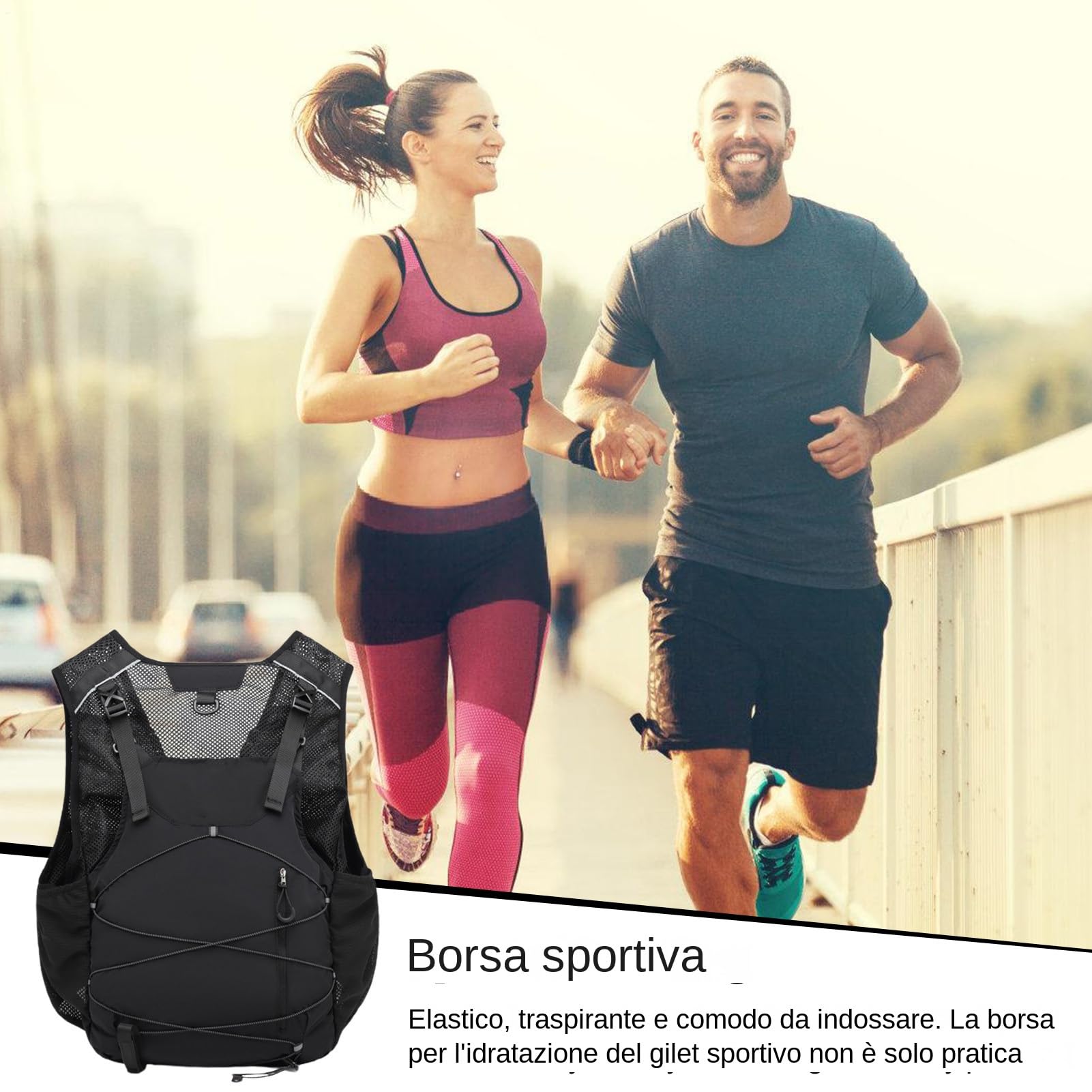 Borsa di idratazione impermeabile, borsa per ciclismo | Pacchetto di gilet