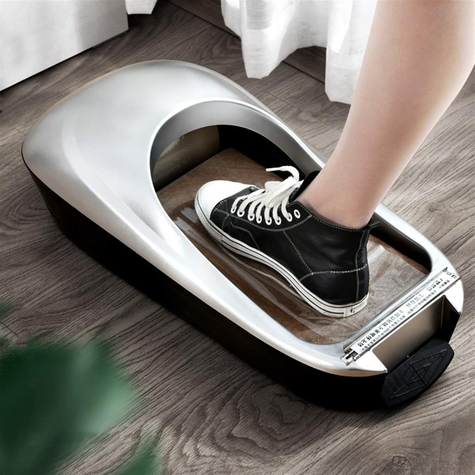 Máquina para fabricar cubrezapatos, dispensador automático de cubrezapatos, dispensador portátil de cubrezapatos desechables, máquina automática de película para calzado, para hogar, oficina, superm