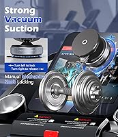 Vista 2 de Soporte magnético para teléfono con ventosa [giratorio de 360°] compatible con MagSafe iPhone para ducha, cocina, gimnasio, vidrio, espejo
