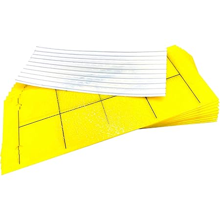 Profi Gelbtafeln Gelbsticker Leimtafeln gegen Trauermücken 10Stk inkl. Draht