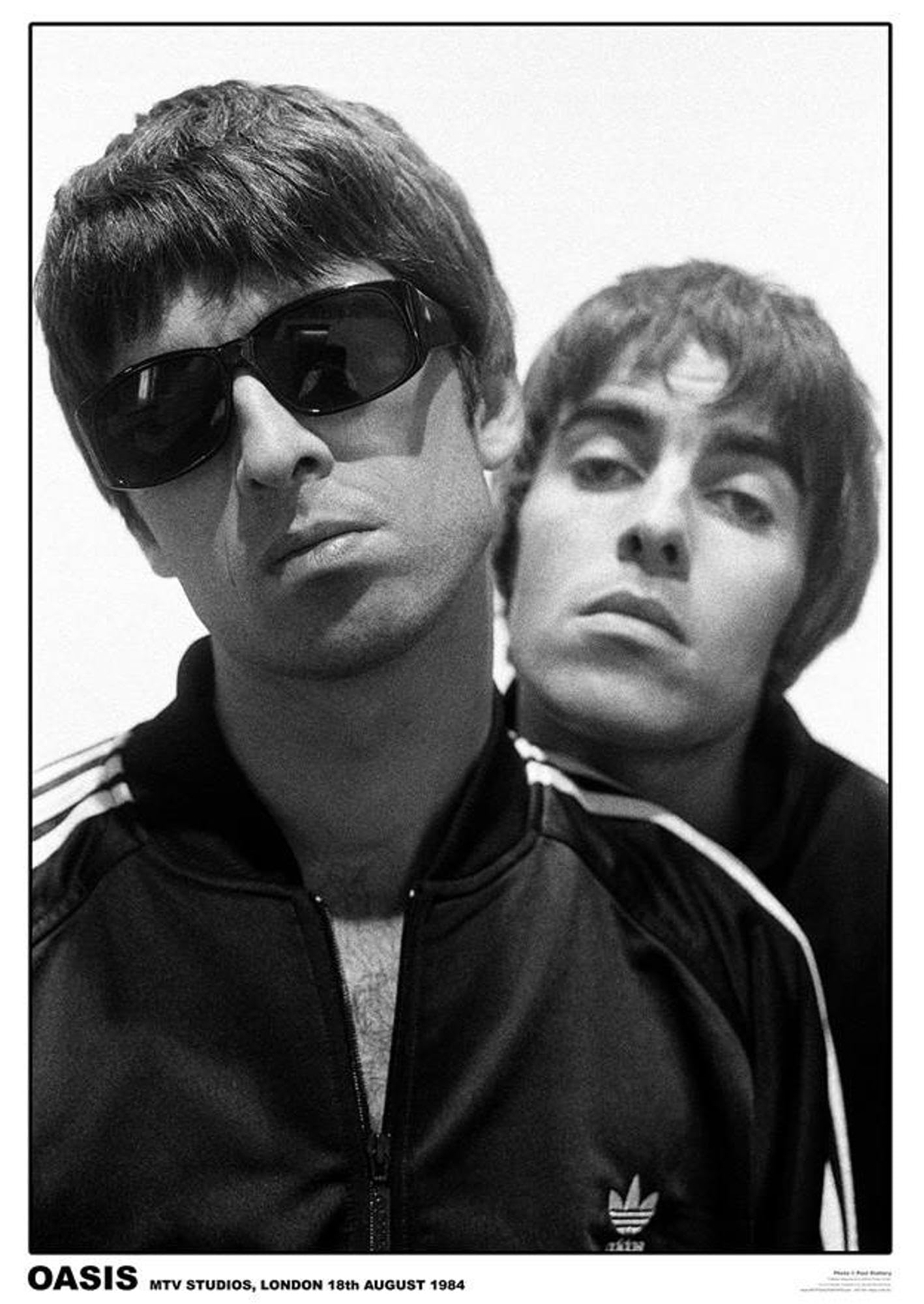 Amazon.com: AllPosters Wall Poster Oasis MTV Studios 1994 Music