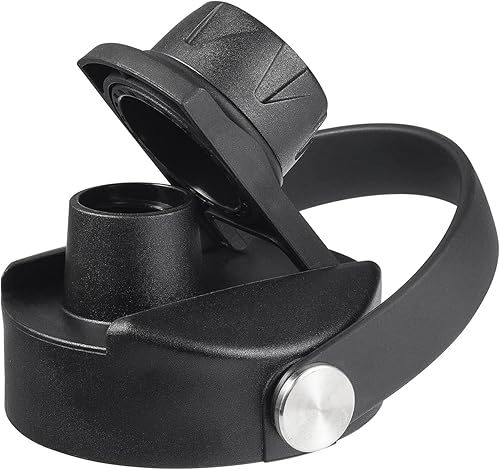 Miniatura 4 de Combo de tapa de boquilla y funda protectora de silicona para botella de agua Hydro Flask de boca ancha de 32 onzas y 40 onzas, funda antideslizante