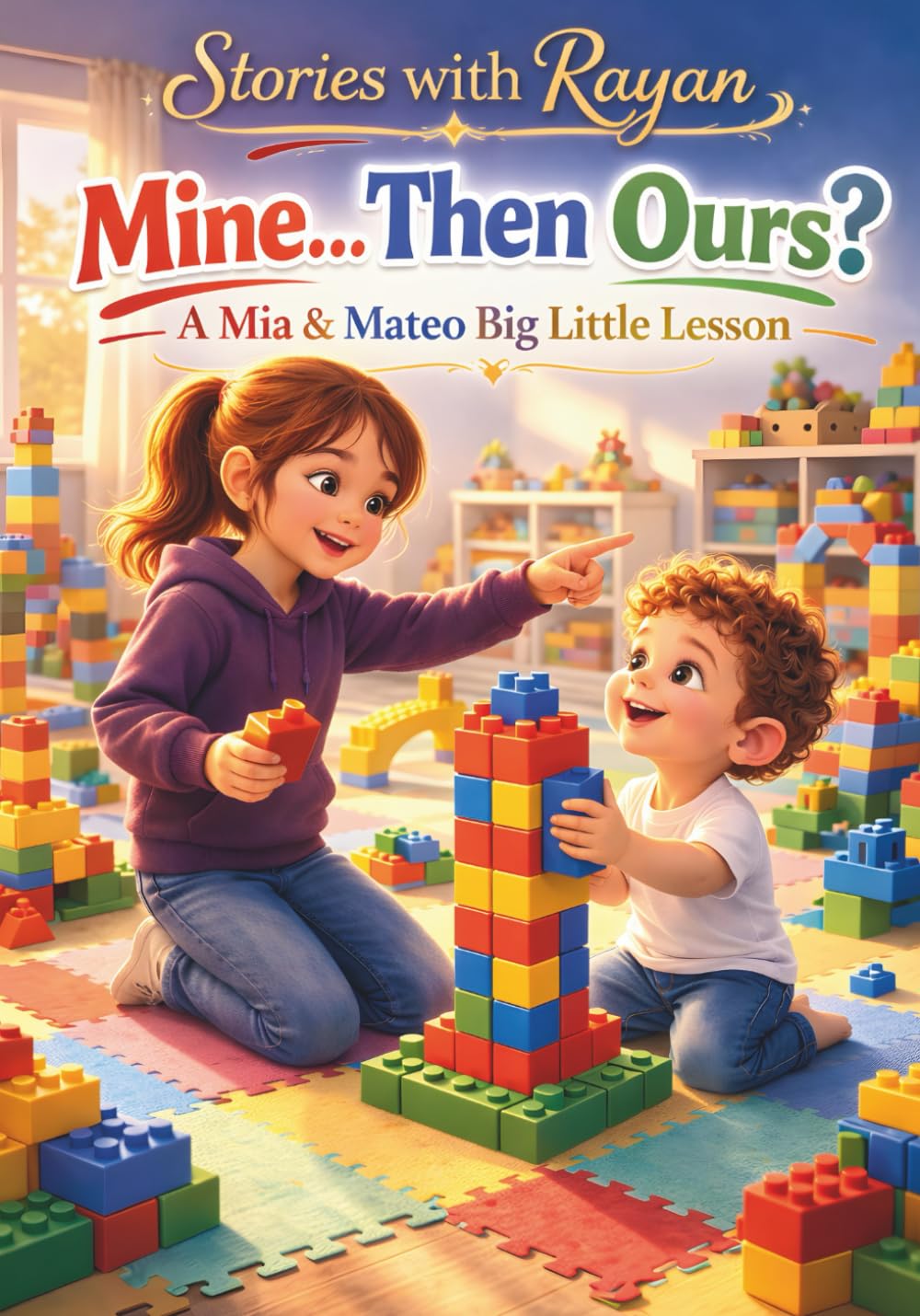 Mine… Then Ours: A Children’s Book About Sharing, Boundaries & Ownership (Stories with Rayan)