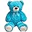 HollyHOME Big Teddy Bear Large Teddy Bear Stuffed Animal Birthday Valentines Day Plush for Kids and Girlfriend 36 inch Lake Blue