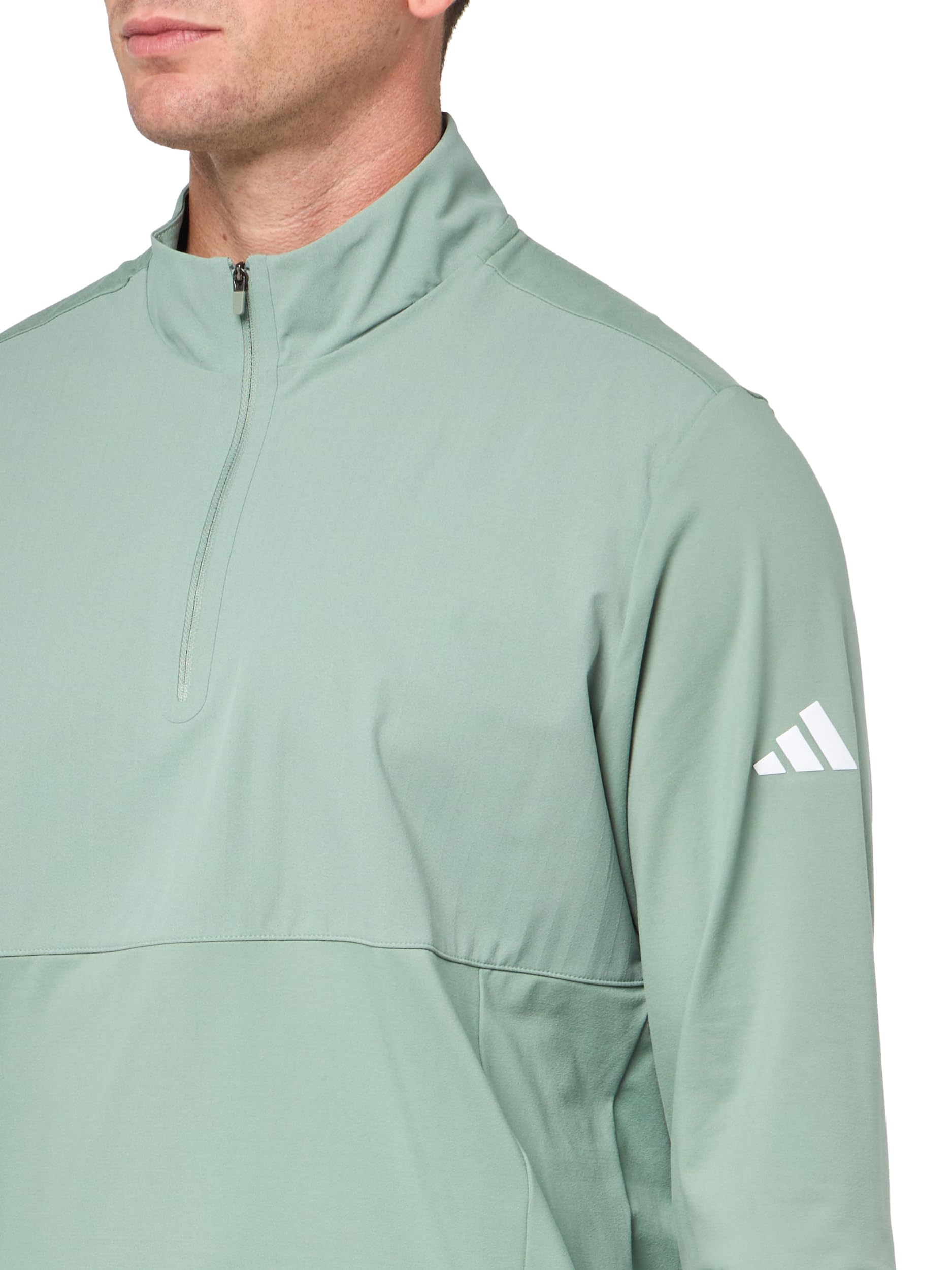 adidas Sweter męski, Srebrno-zielony 23, S