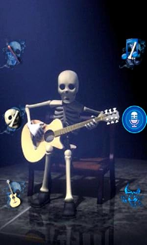Falando deluxe esqueleto