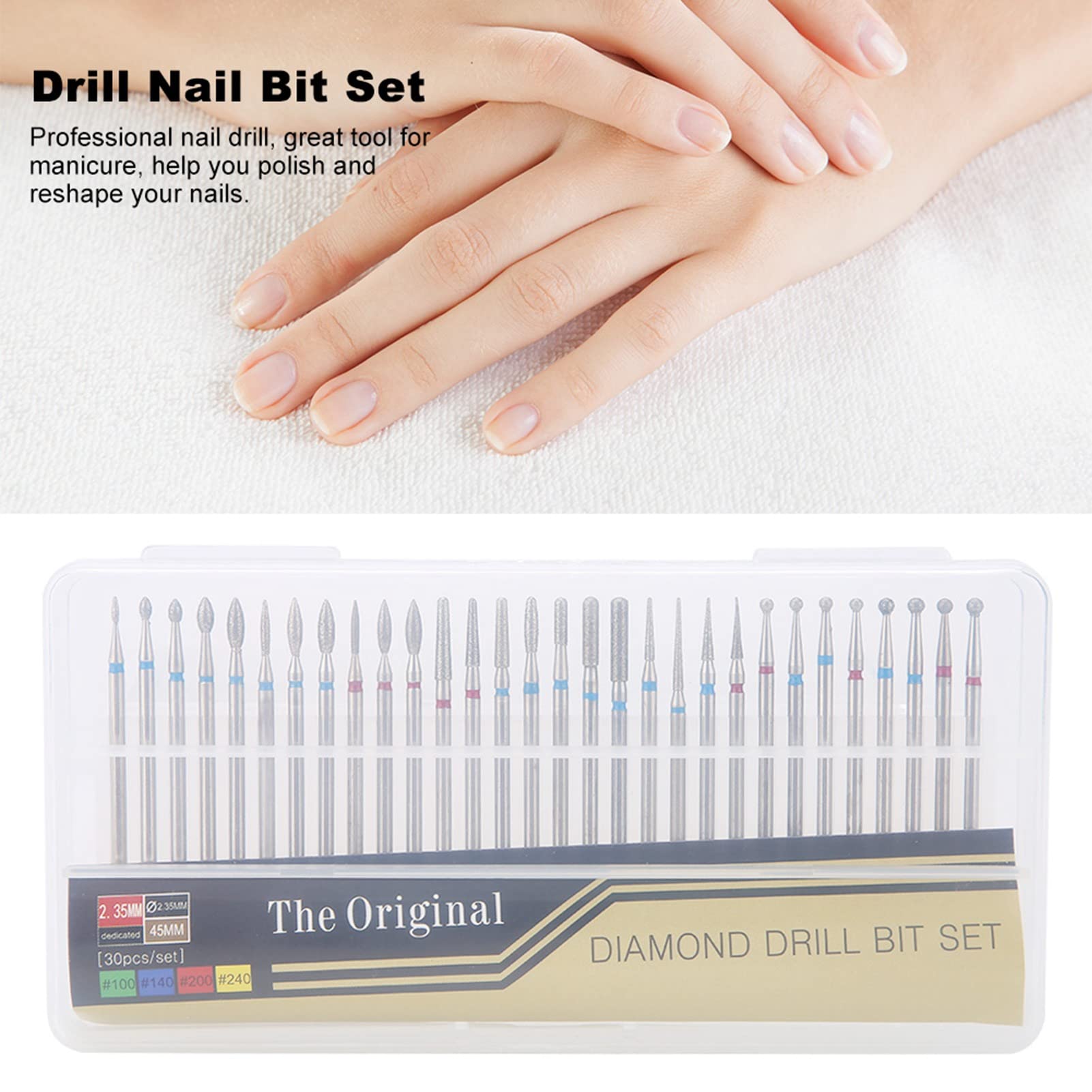 ANKROYU 30 Pcs Nail Drill Bits - Image 2