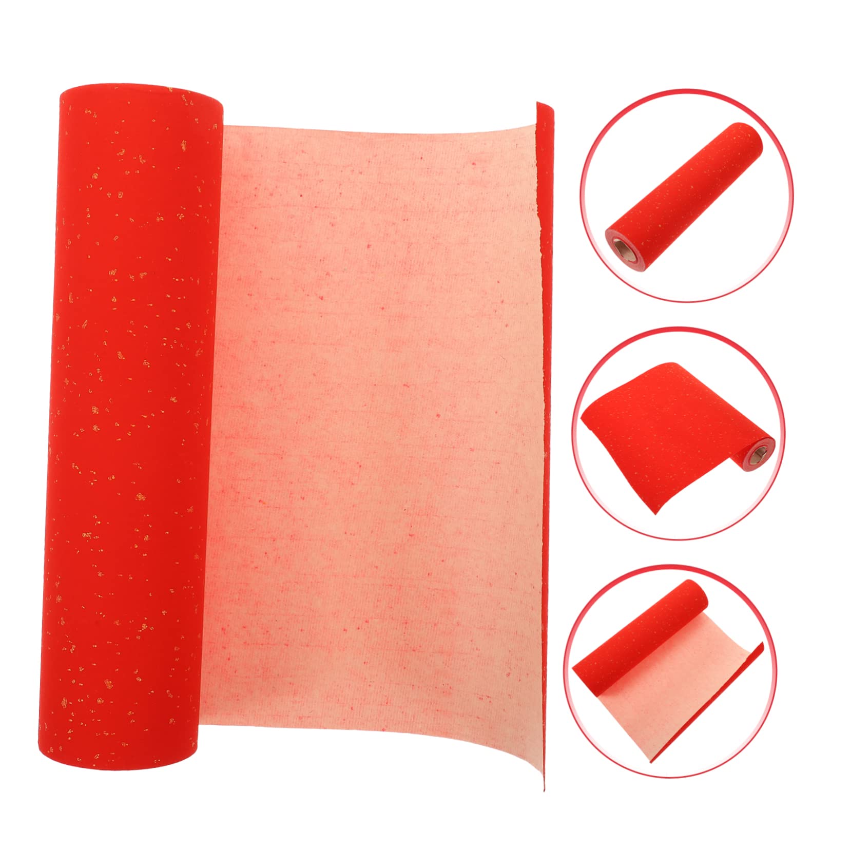 SEWACC 5rouleaux Papier De Rouge Chinois à Écrire Pour Et Décorations De An Pour Et Pratique