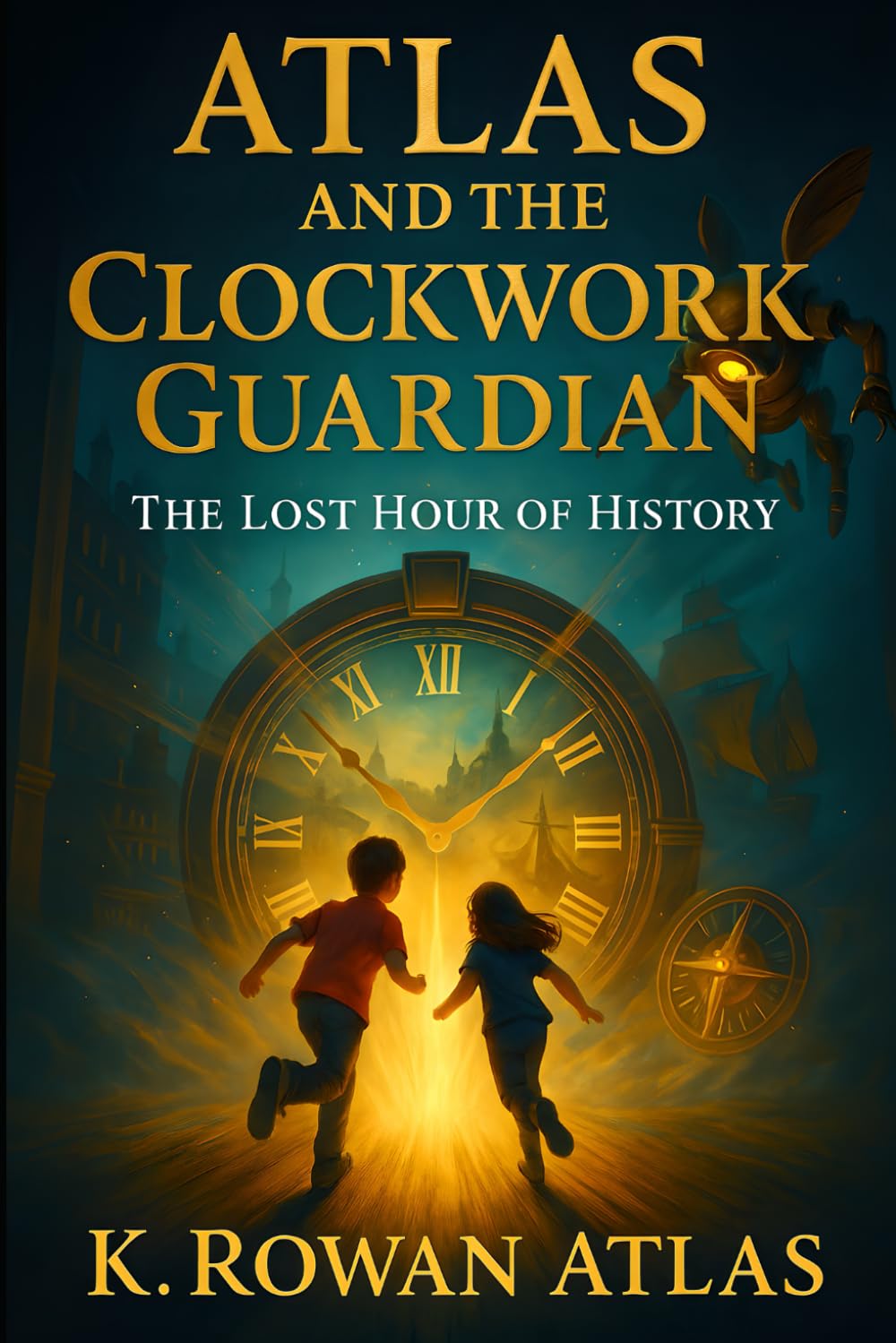 Atlas and the Clockwork Guardian: The Lost Hour of History: A Time-Travel Adventure About Friendship and Courage