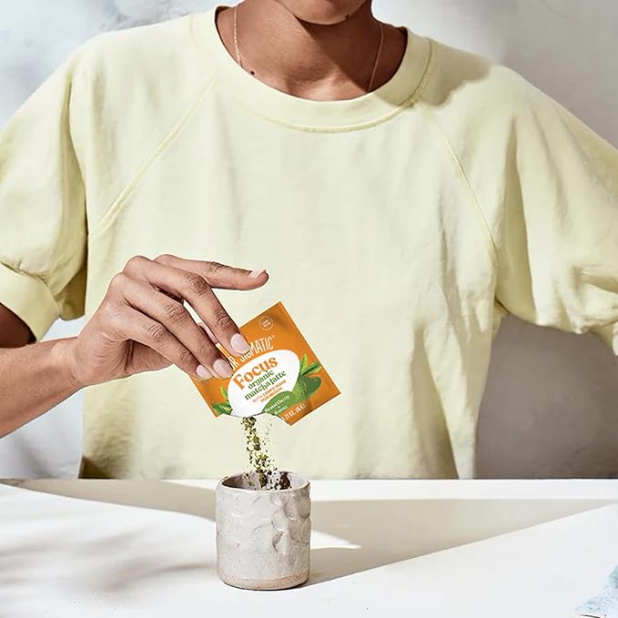 Mezcla de té matcha con melena de león 10 sobres miniatura 5