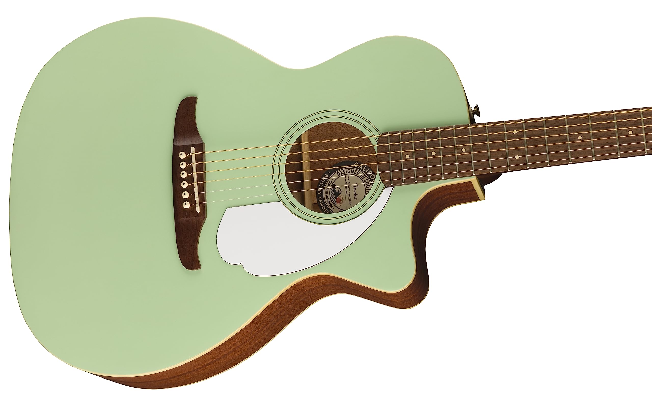 Fender Newporter Player WN Surf Green - Westerngitarre