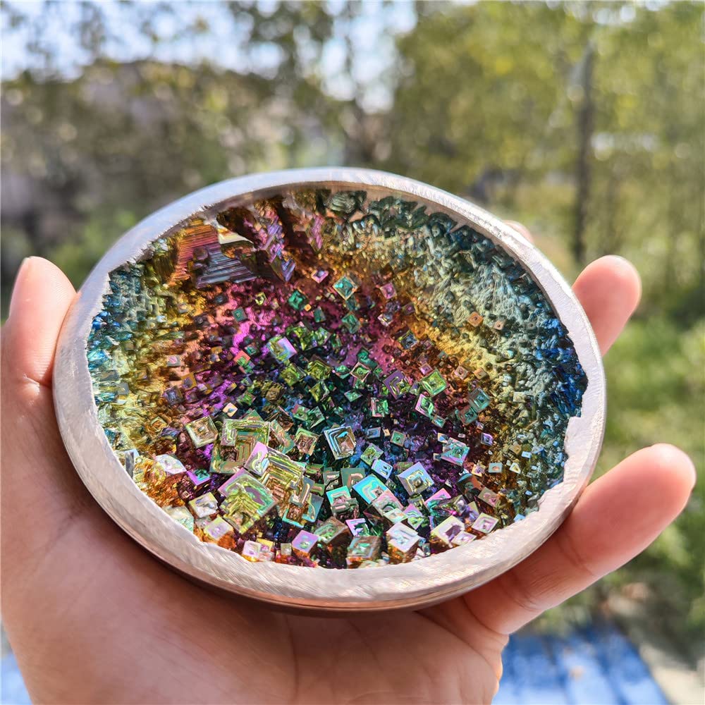 Bismuth Geode Button