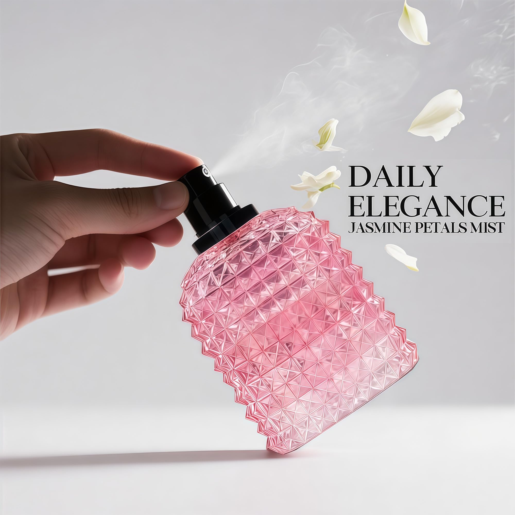 Women's Perfume Set - 2 Pack Eau de Parfum Spray 3.4 Oz Each | Floral Jasmine & Sweet Vanilla with Bergamot & Woody Notes | Long Lasting Original Scent Gift Set for Women (MilaWR&Nice Girl)