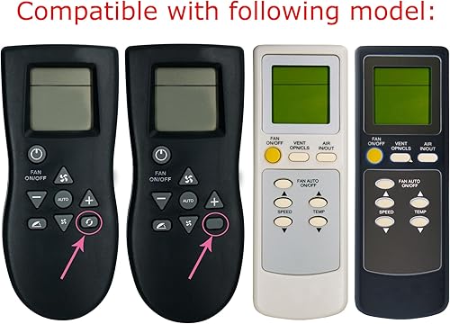 Miniatura 2 de Mando a distancia de repuesto para ventilador de ventilación de techo Maxxair MaxxFan Deluxe AIRXCEL 00-04500K 00-04700K 00-04800K 00-04900K