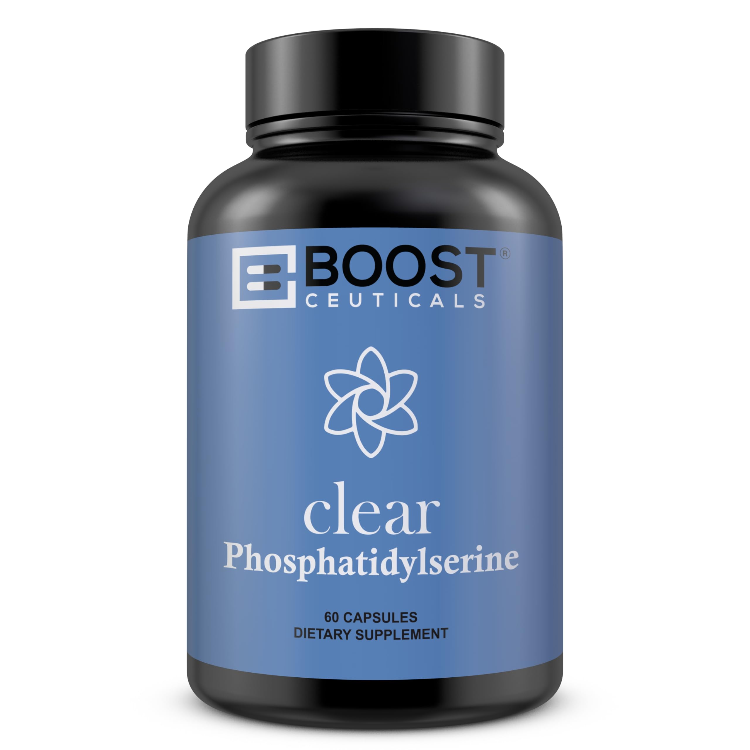 Phosphatidylserine 500mg Complex - Vegan Brain Sleep Support Supplement – Phosphatidylserine 100mg Plus Ginko Biloba, Gotu Kola & More – No Stearates Non-GMO Gluten Free 90 Ct