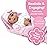 Adora 16 Inch Girl Baby Doll with Accessories Pink Matching 9-Piece Set Including a Pacifier, Hospital, Bracelet, Diaper, and More Gift for Toddlers Ages 3+ Adoption Babies Collection - Hope
