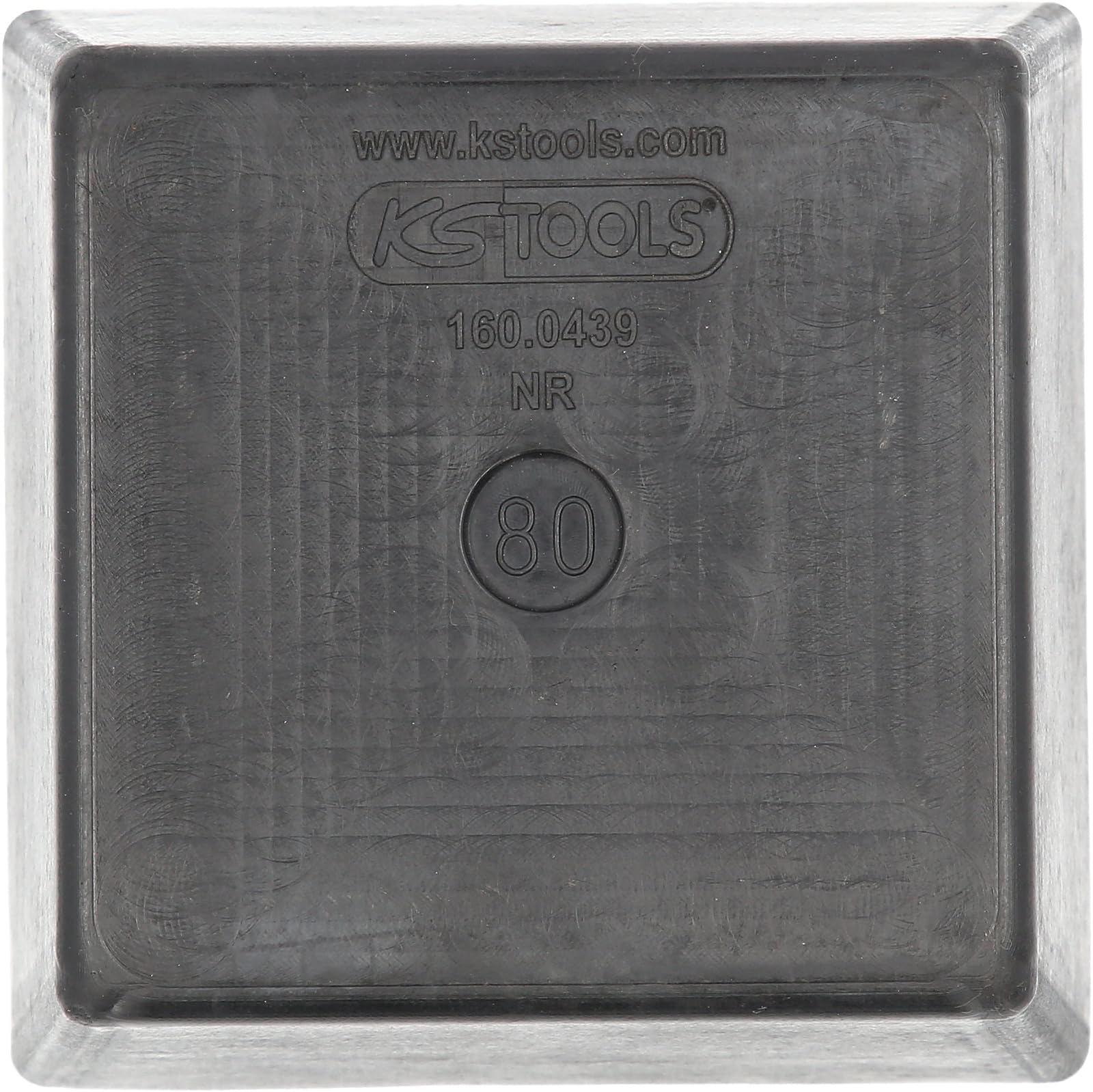 KS Tools 160.0439 Coussin en Caoutchouc 16 pour Pont élévateur 120 x 120 x 80 mm