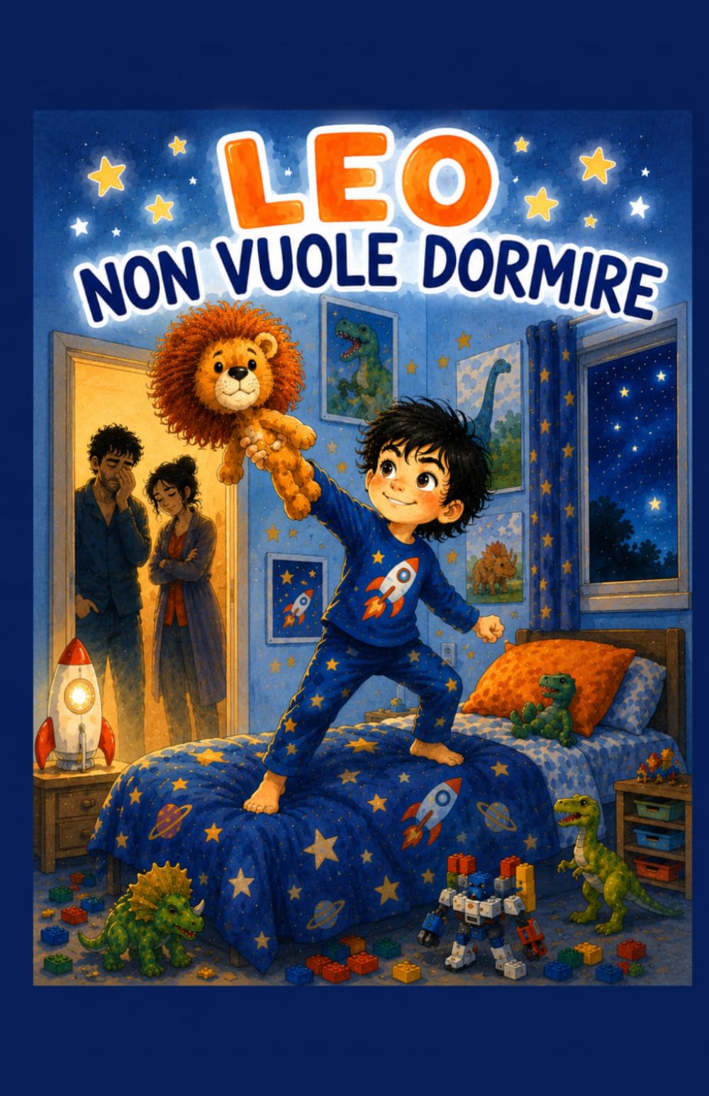 LEO NON VUOLE DORMIRE: Una storia per bambini (e per i loro genitori stanchi) (Le Sfide Dei Piccoli)
