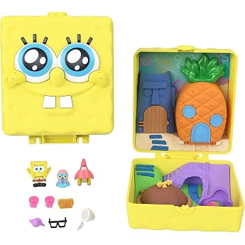 Polly Pocket x Spongebob Partnership Compact