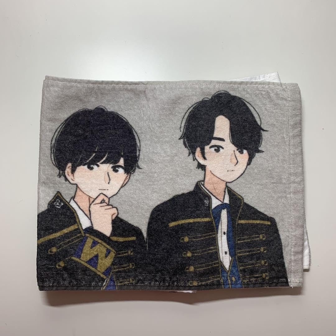 MILGRAM ミルグラム ヴィレヴァンコラボ フェイスタオル MILGRAM×タケウチリョースケ】描き下ろしグッズヴィレッジヴァン