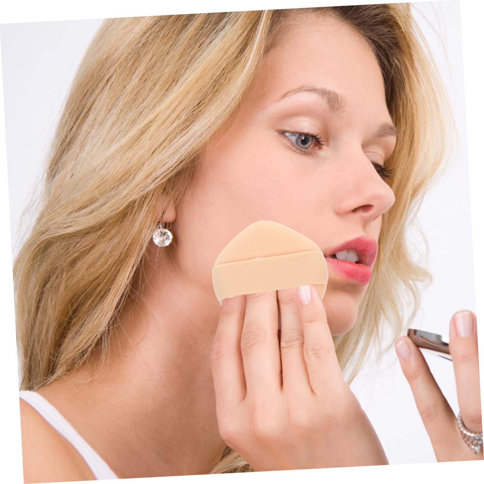 Beavorty 12 Piezas Esponjas De Maquillaje Reutilizables Para Base Esponjas De Maquillaje Para y Amigables